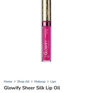 Sheer Silk Lip Oil - Vibrant Pink